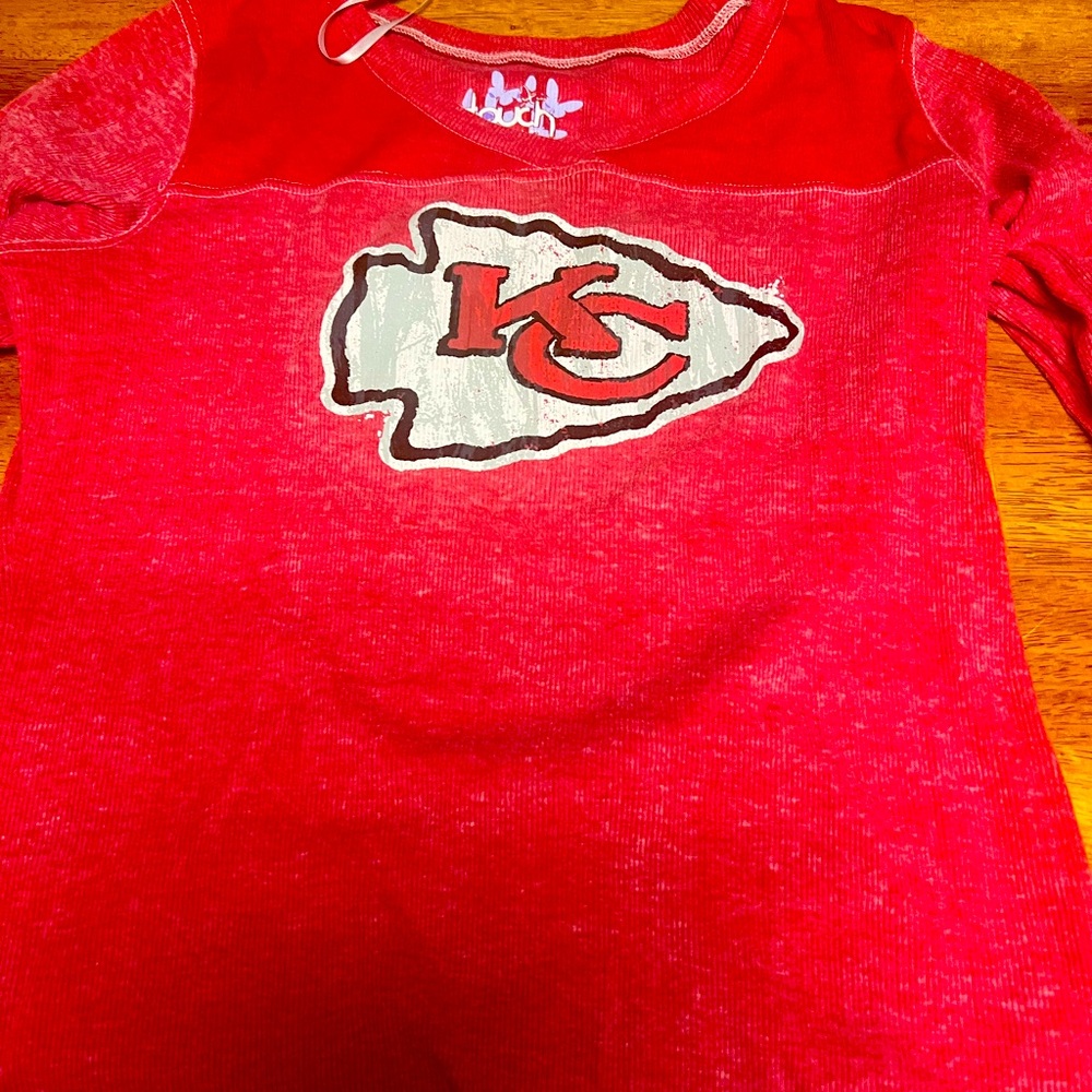 Long sleeved Chiefs shirt